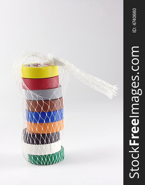 A colorful sortiment of electrical tape
