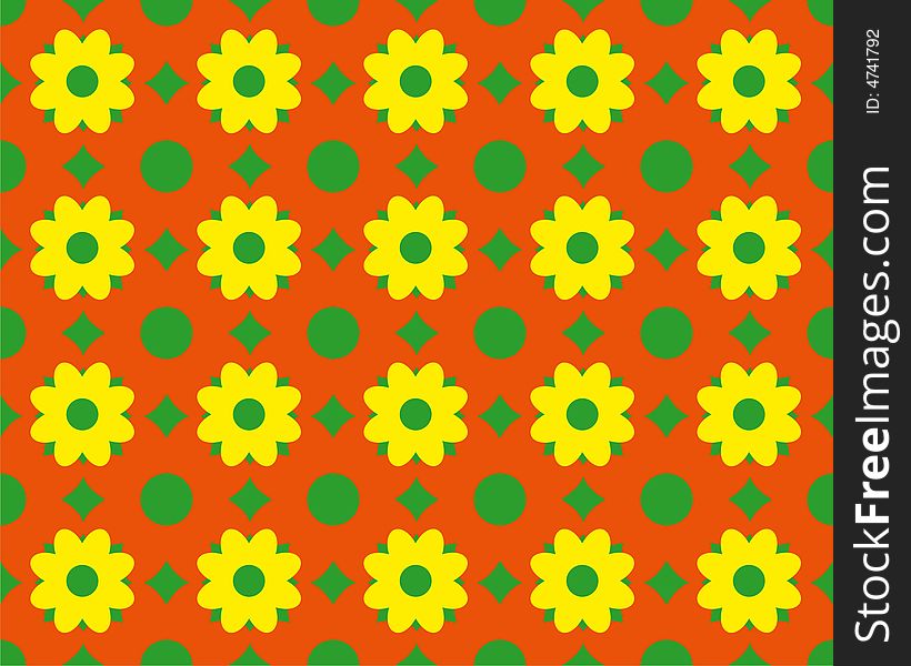 Seamless Flower Pattern