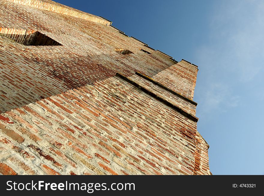 Details of an old turkish tower. Details of an old turkish tower