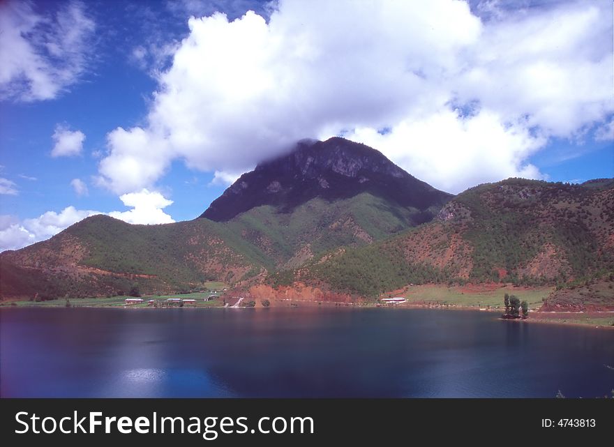 Lugu Lake in west of China