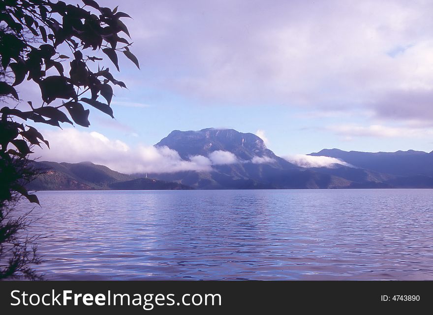 Lugu Lake in west of China