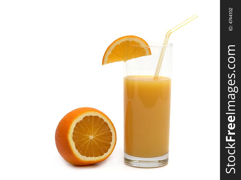 Orange and orange juice