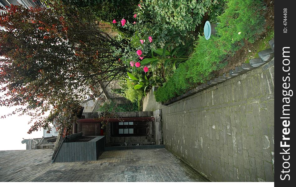 An old courtyard of Wei County of Hebei