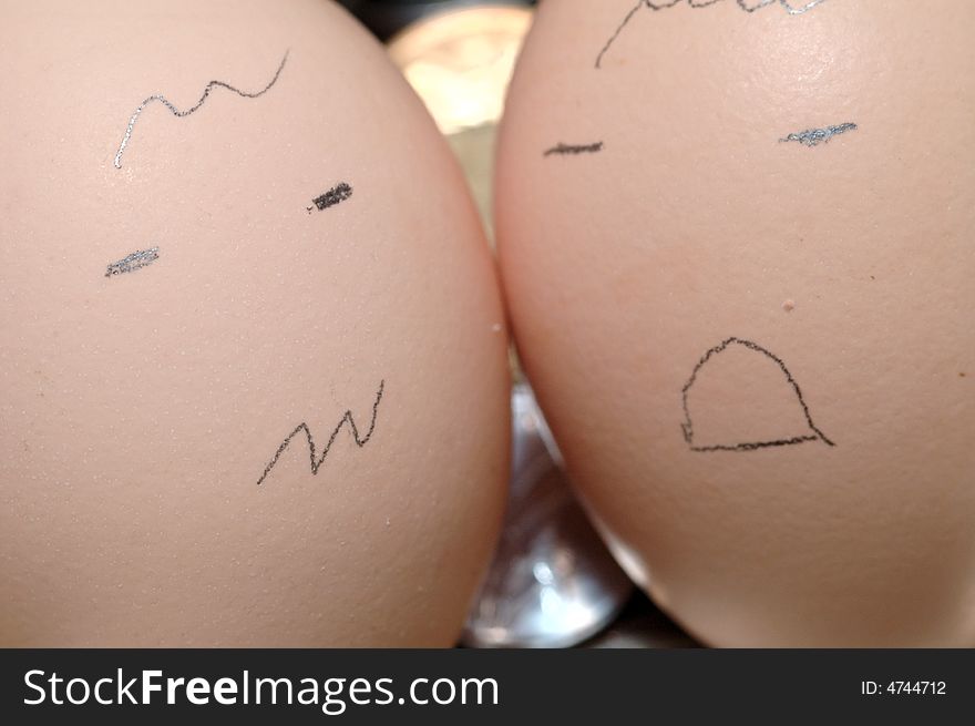 Face of egg