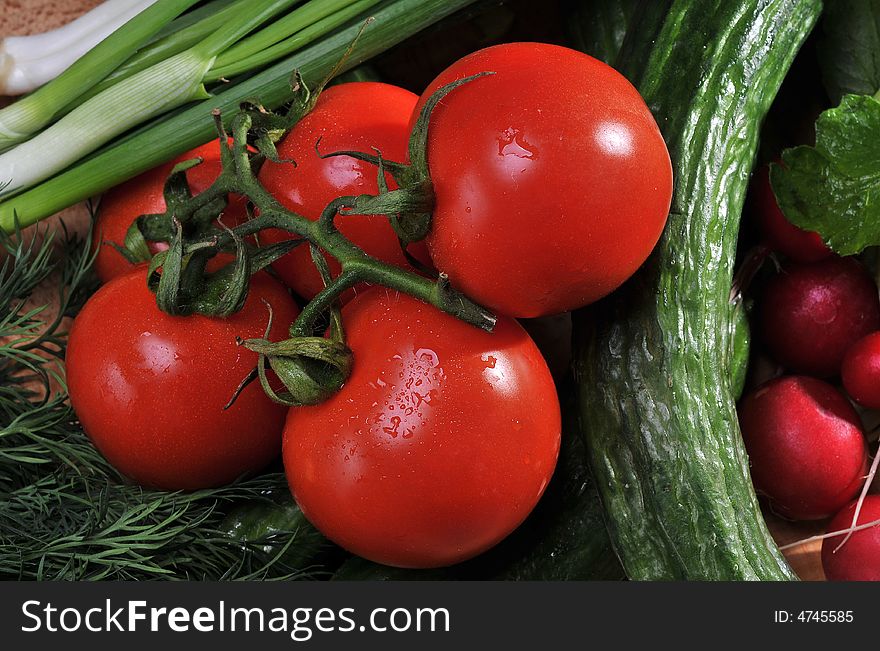 Colorful fresh group of vegetables. Colorful fresh group of vegetables