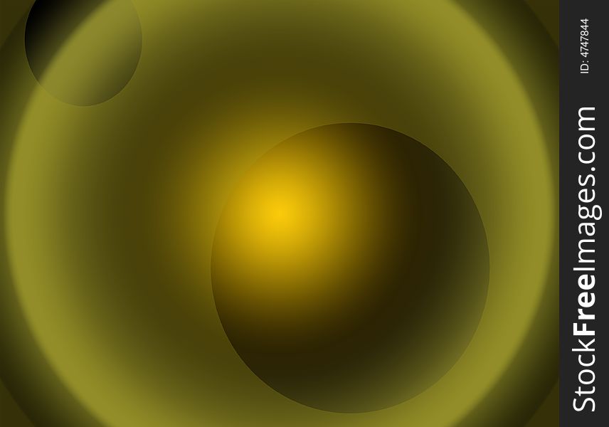 Background Black And Yellow Gradient