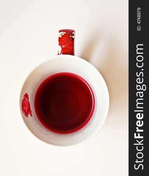 Cup With Red Tea