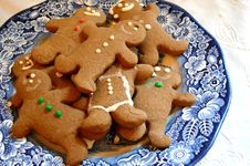 Gingerbread Cookies Stock Photos