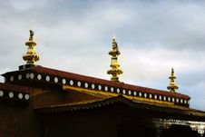 Lama Temple Of Shangri-la Royalty Free Stock Photography