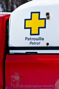 A Rescue Patrol Vehicle For A Ski Resort Stock Images A Rescue Patrol Vehicle For A Ski Resort Stock Images