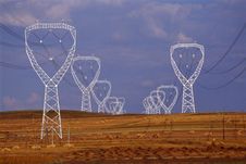 Poles Of Electricity Stock Photos Poles Of Electricity Stock Photos