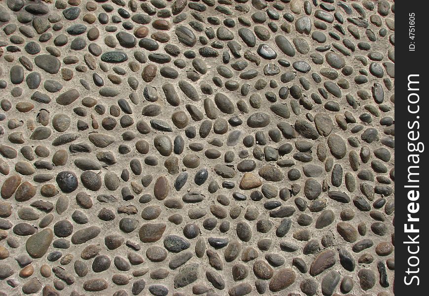 Close up of cable stones floor in Duomo Square in Milan. Close up of cable stones floor in Duomo Square in Milan.