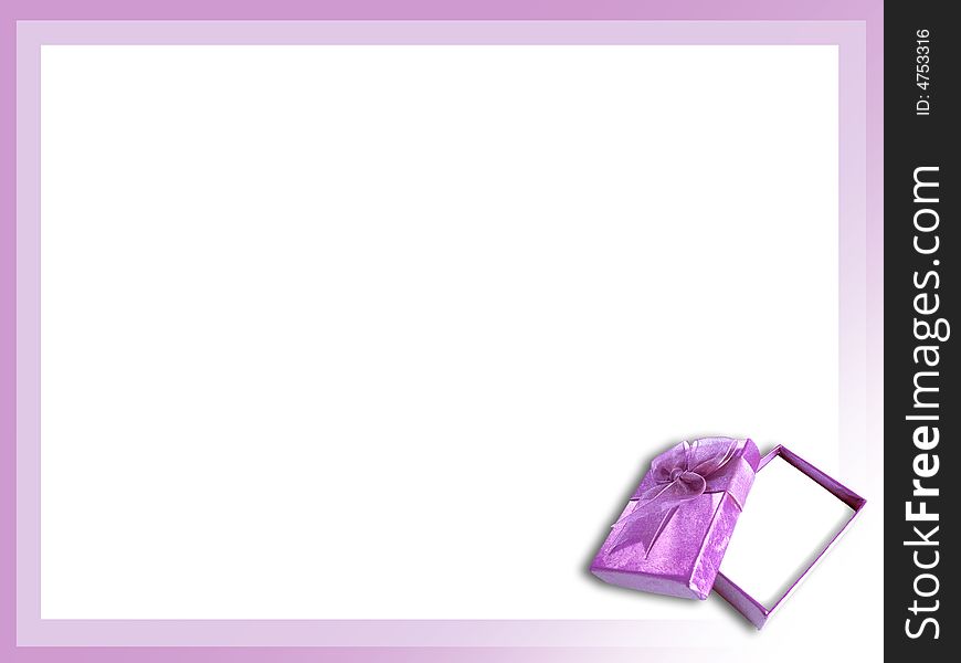 Purple Gift Box