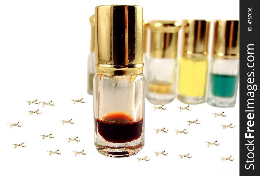 Aromaterapy oil in little bottle. Aromaterapy oil in little bottle