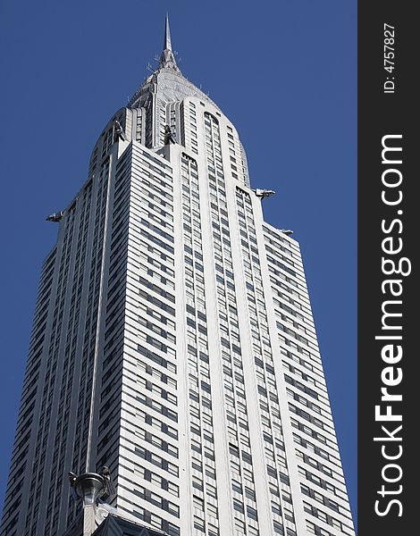 Chrysler Building in midtown Manhattan.