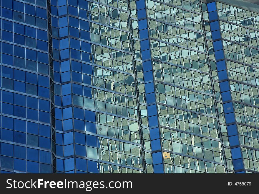 Image of a glass building