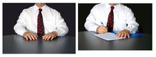 Collage Of Men` Royalty Free Stock Photography Collage Of Men` Royalty Free Stock Photography