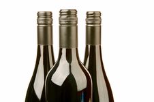 Bottles Of Wine Royalty Free Stock Photography Bottles Of Wine Royalty Free Stock Photography