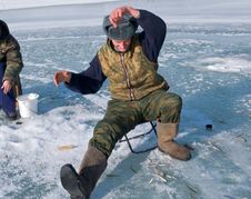Winter Fishing 23 Royalty Free Stock Photo Winter Fishing 23 Royalty Free Stock Photo
