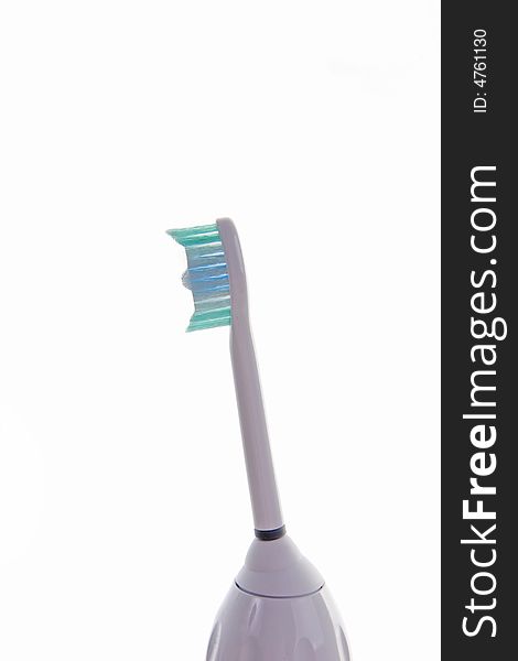 Electric Toothbrush on white