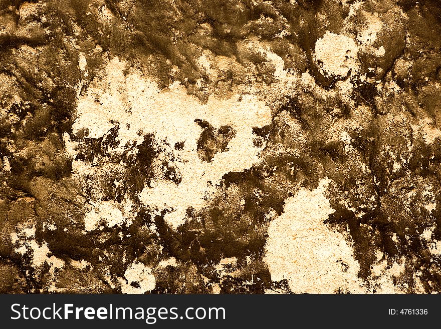 Grunge textured background in sepia colors