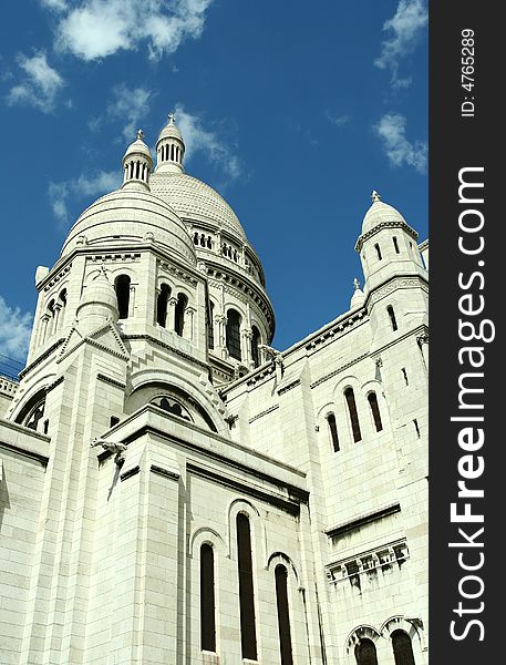 Sacre Coeur basilique in Montmartre, Paris