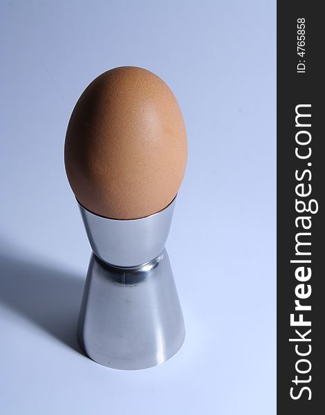An egg isolated on a background