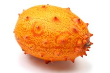 Kiwano Or African Horned Melon Royalty Free Stock Photos Kiwano Or African Horned Melon Royalty Free Stock Photos