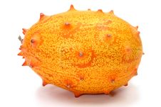 Kiwano Or African Horned Melon Royalty Free Stock Photos Kiwano Or African Horned Melon Royalty Free Stock Photos