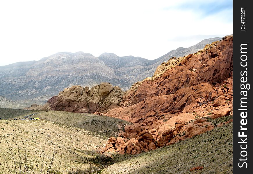 Red Rock Canyon of Las Vegas, Nevada. Red Rock Canyon of Las Vegas, Nevada