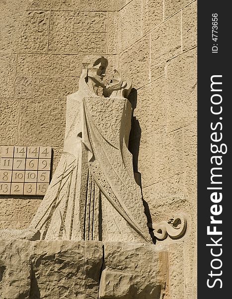 Details Of Sagrada Familia In Barcelona