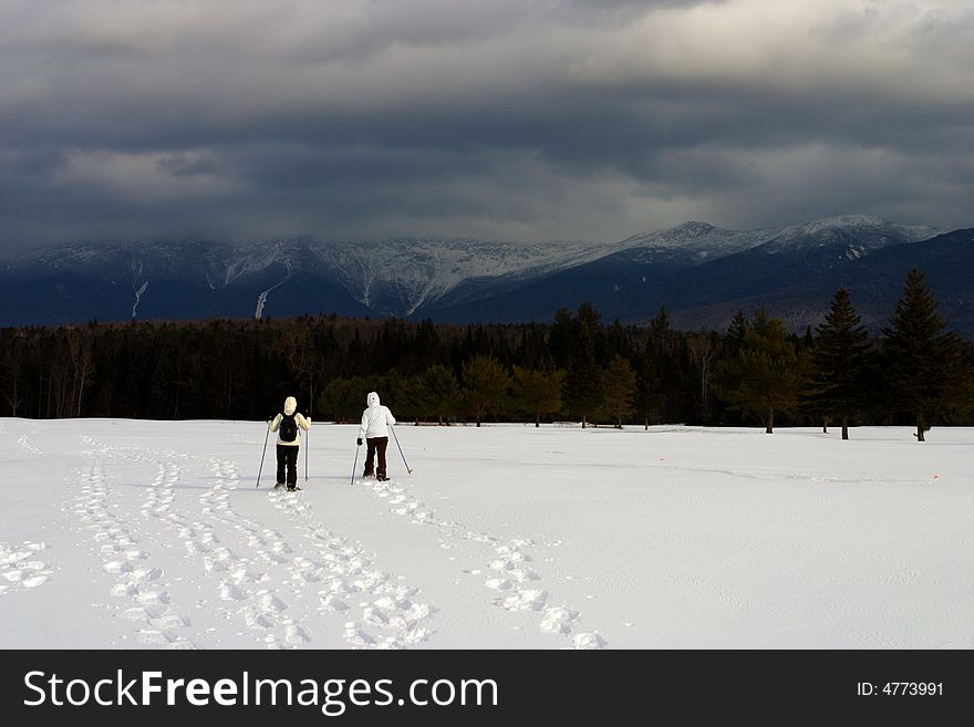 Winter at Bretton Woods, New Hampshire