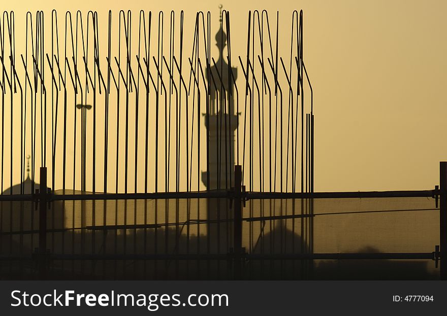 United Arab Emirates: Dubai; View Of A Minaret