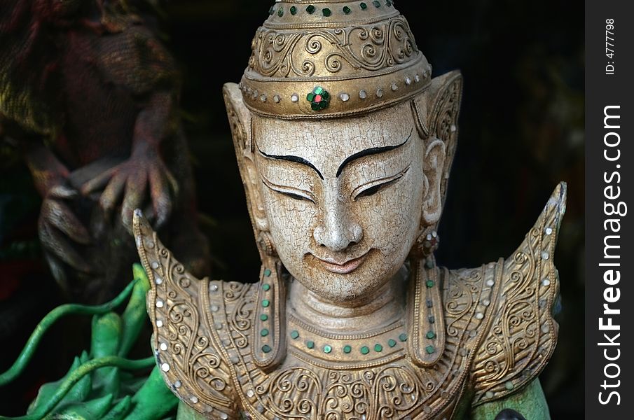 Thai buddhist statue.