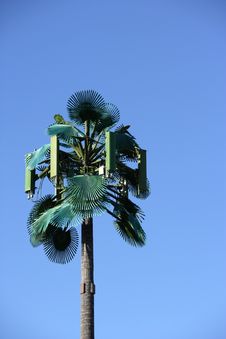 Modern Communications Tower Stock Photography Modern Communications Tower Stock Photography