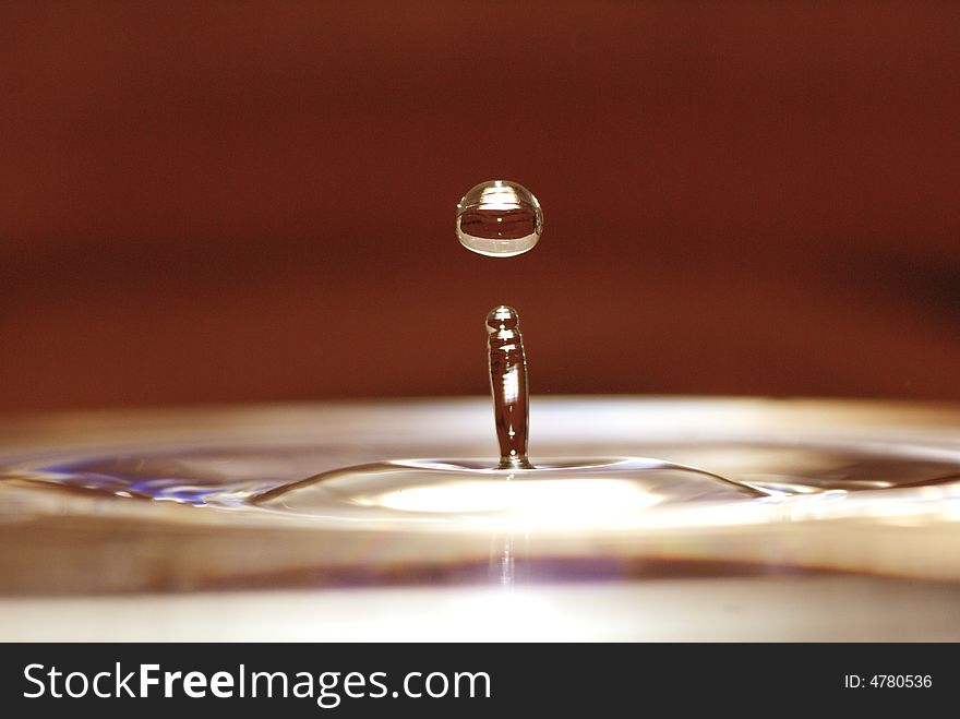 Abstract background of water splashing