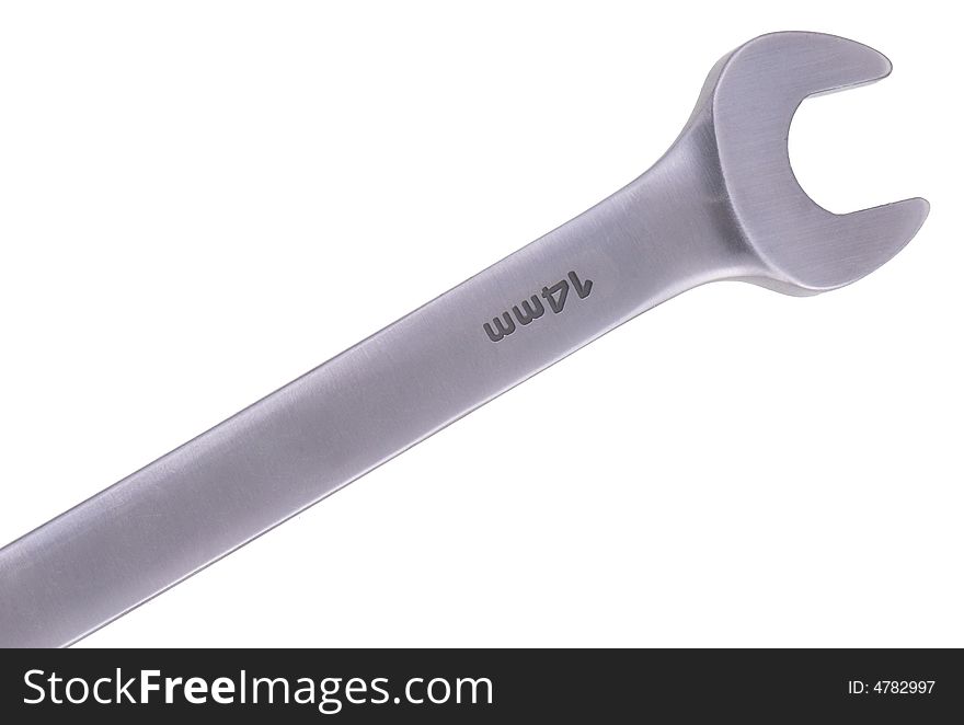 Spanner/wrench isolated on white background