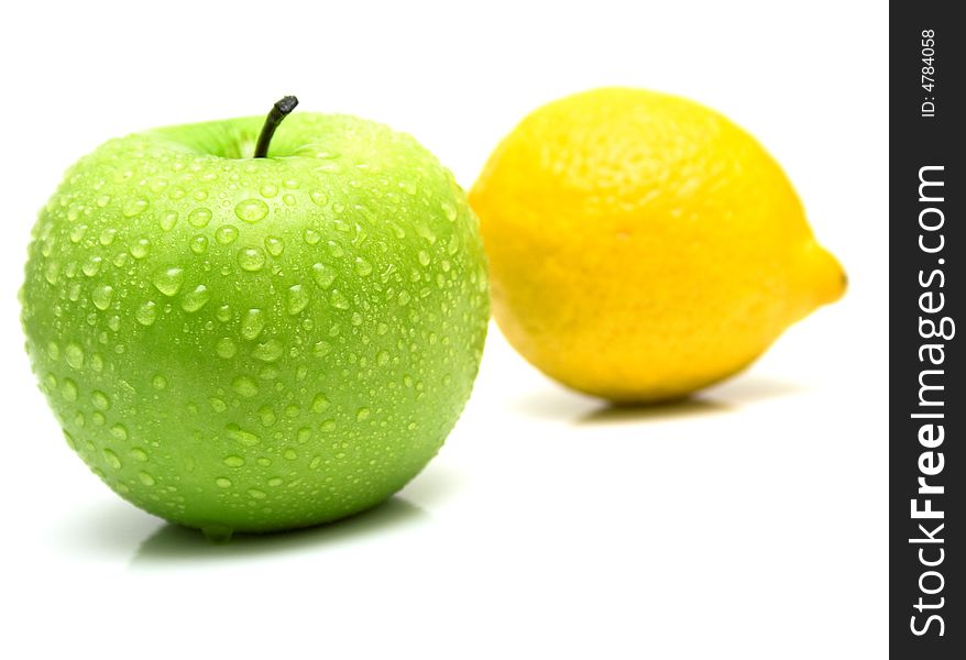 Green Apple And Lemon