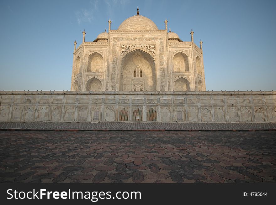 Taj Mahal view from East site