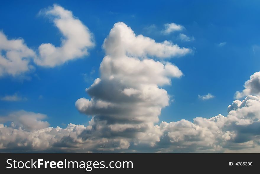 Series-image Of The Cloudy Sky