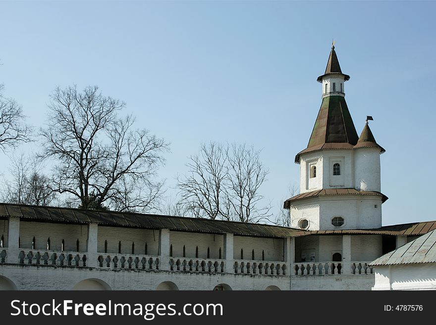 Fragment Of A Fortification With A Tower