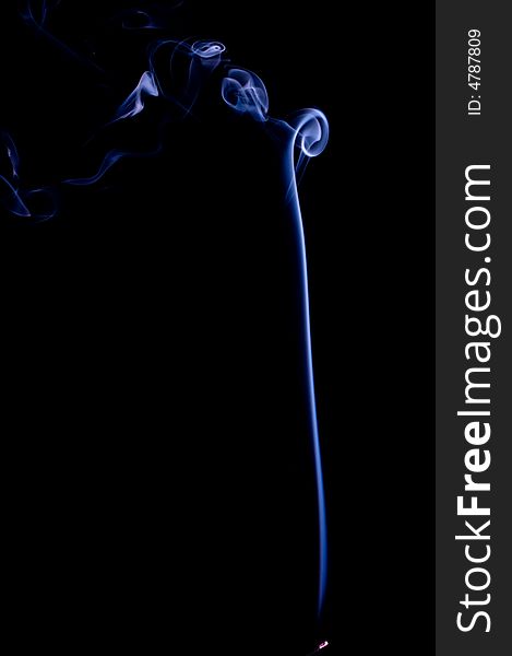 Beautiful isolated smoke on black backgound. Beautiful isolated smoke on black backgound...