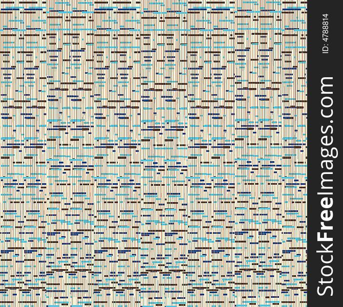 Blue and brown retro line pattern and background. Blue and brown retro line pattern and background