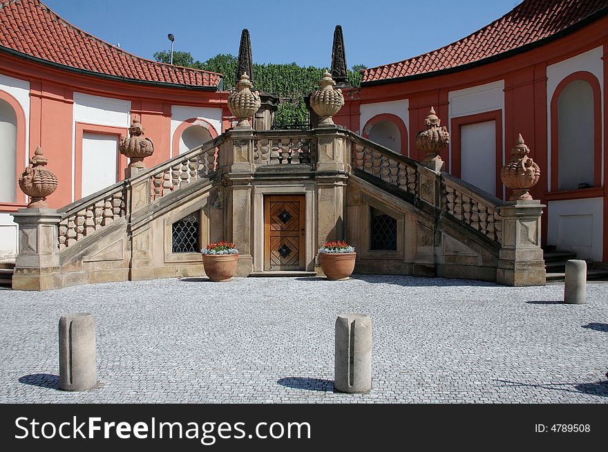 Baroque castle in Prague -Troja /Czech Republic /. Baroque castle in Prague -Troja /Czech Republic /