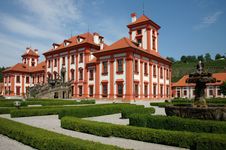 Baroque Manor House In Prague Royalty Free Stock Images Baroque Manor House In Prague Royalty Free Stock Images