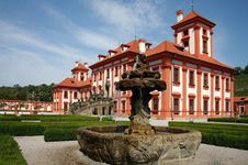 Baroque Manor House In Prague Stock Images Baroque Manor House In Prague Stock Images