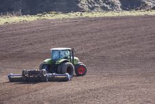 Ploughing The Field Royalty Free Stock Photos Ploughing The Field Royalty Free Stock Photos