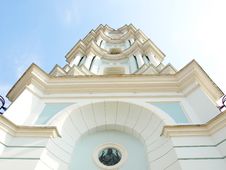 White Church Royalty Free Stock Photography