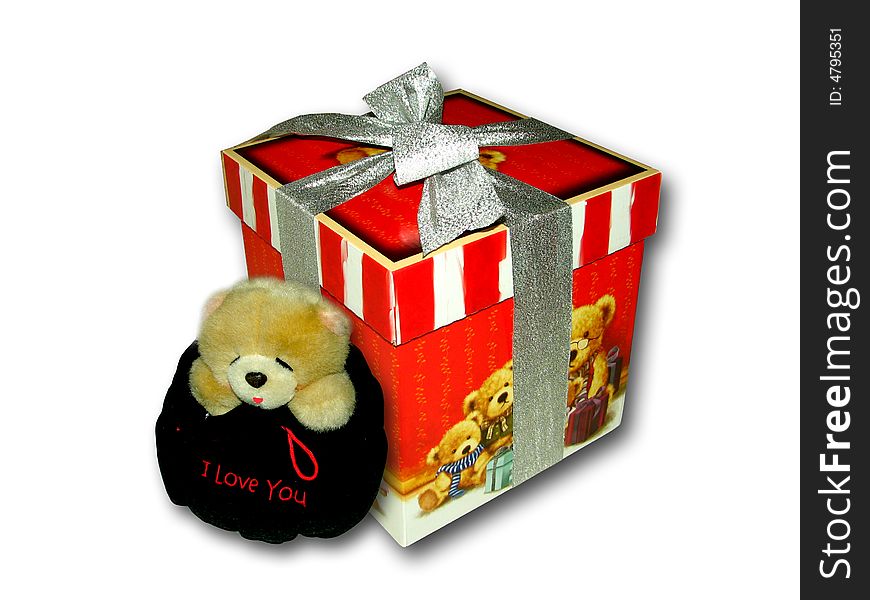 Bear And Gift