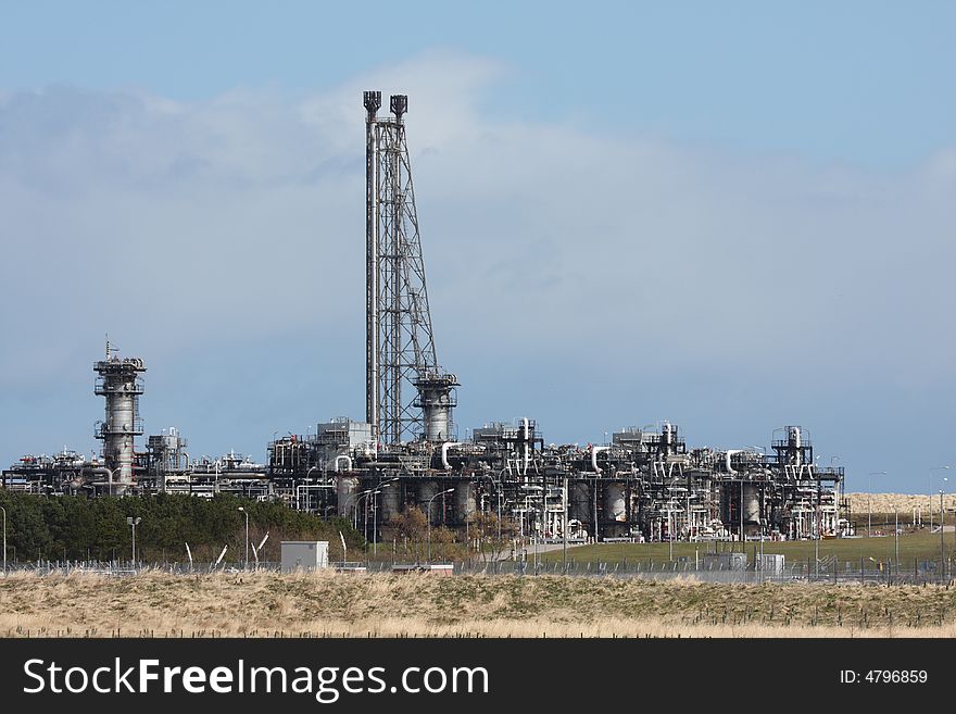 St Fergus Gas Terminal/Refinery, North of Peterhead, Scotland